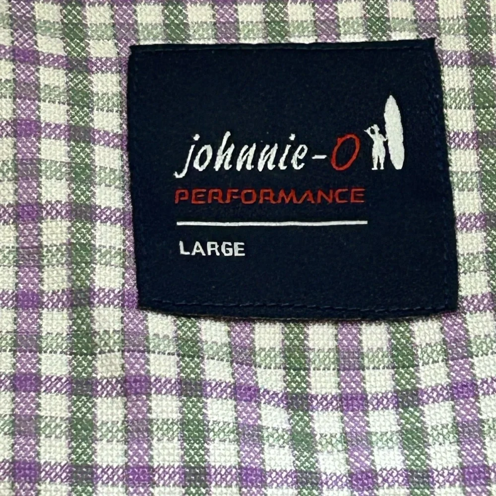 Johnnie-O Men’s Large Acadia Prep Performance Button Down Shirt - Picture 4 of 9